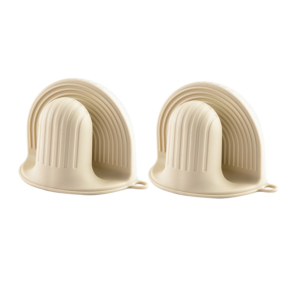 Oven Mitt Silicone - Anti-verbrandings siliconen ovenwanten, verdikt, antislip, hittebestendig,