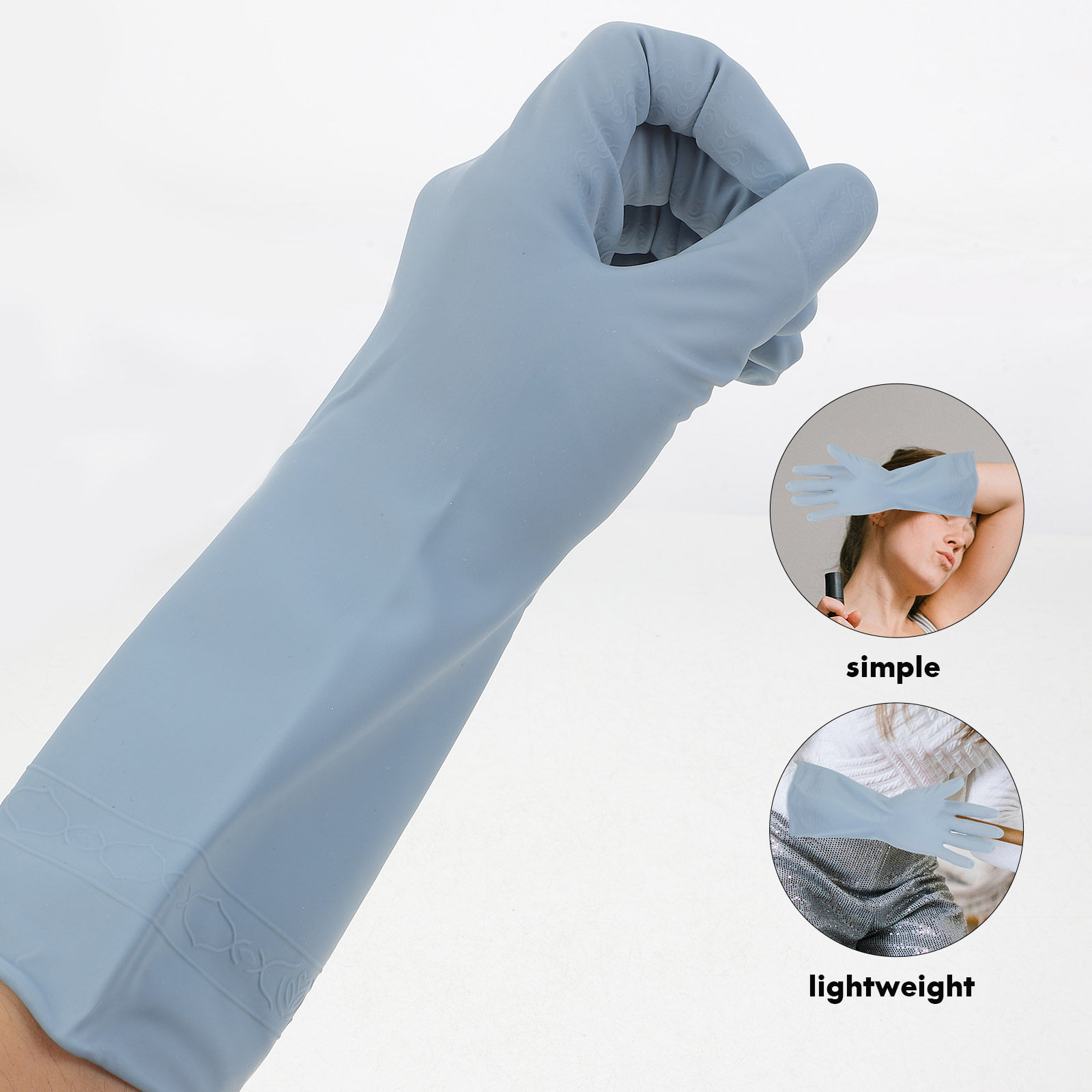 3 paar waterdichte rubberen ke - Dish Glove Rubber recensie en prijs