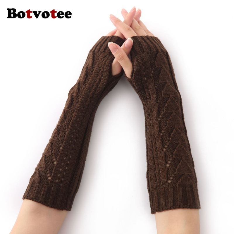 Botvotee voor dames winter geb - Fingerless Glove Knit recensie en prijs