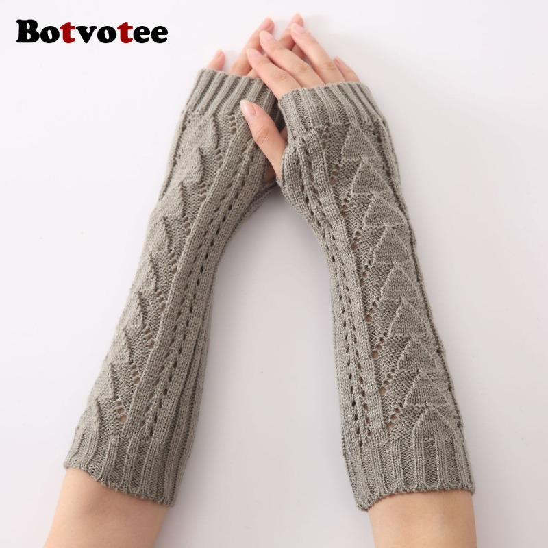 Botvotee voor dames winter geb - Fingerless Glove Knit recensie en prijs