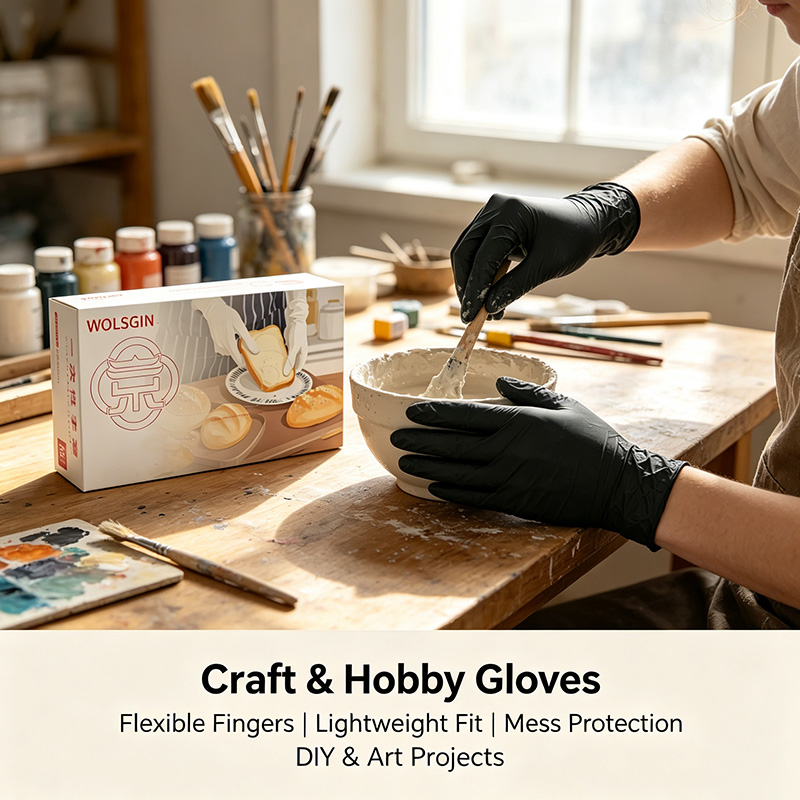 10/50/100/200 Zwarte wegwerp n - Rubber Glove Cleaning recensie en prijs