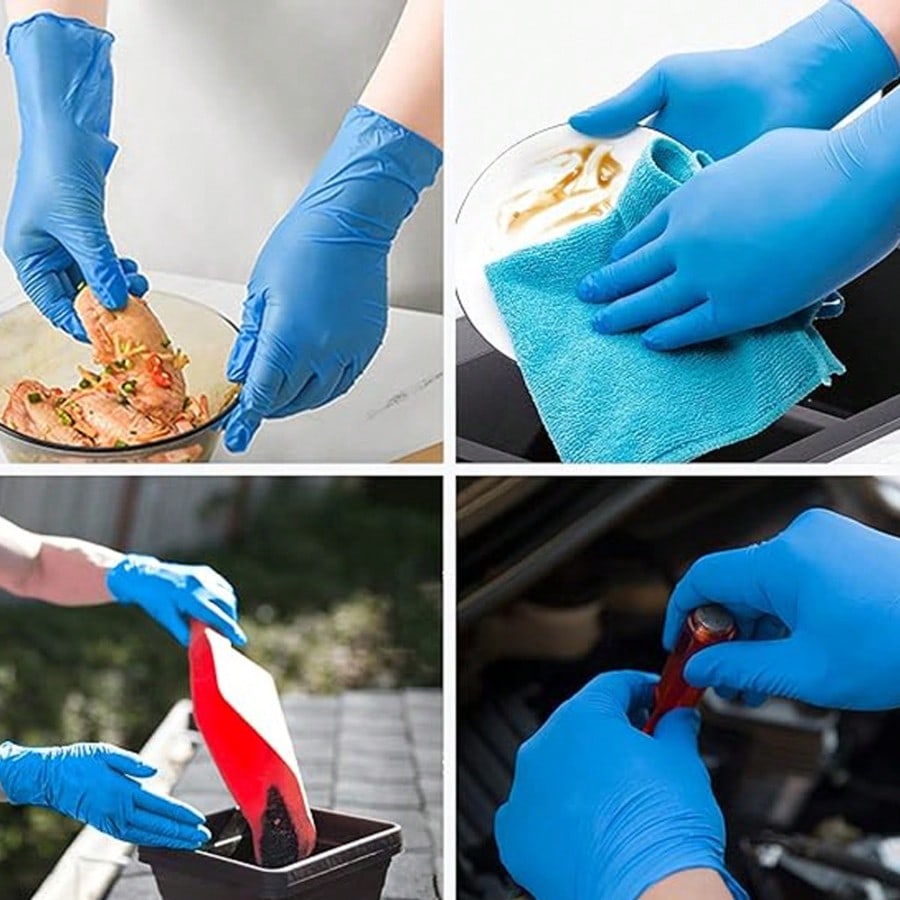 100 stuks Heavy Duty Nitril We - Rubber Glove Cleaning recensie en prijs