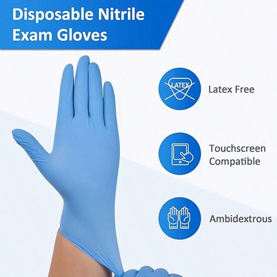 100 stuks Heavy Duty Nitril We - Rubber Glove Cleaning recensie en prijs